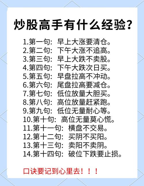 炒股票口诀_期货杠杆是多少_T+0操作原则