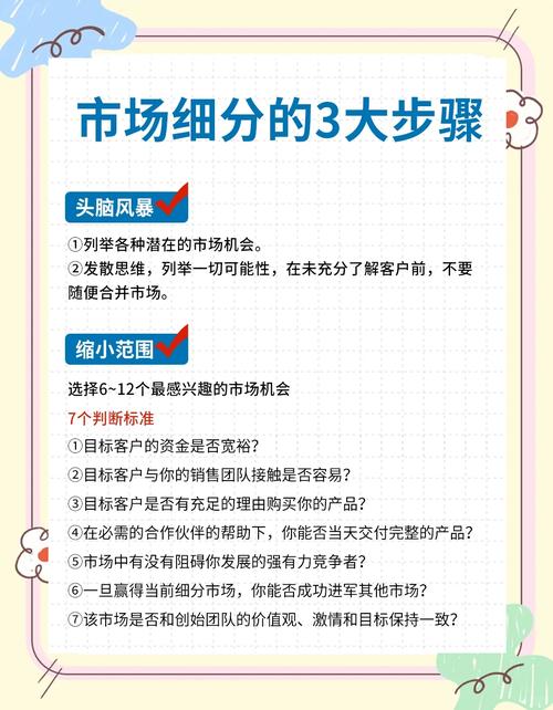 市场细分策略：现代市场营销基石及课程提升市场分析能力