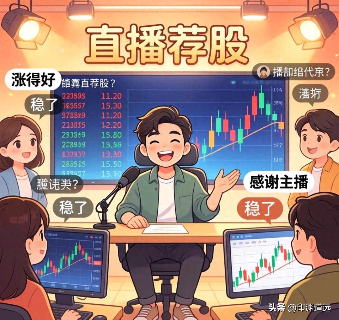 直播荐股套路深：先免费带你赚钱，再收费让你追高被套